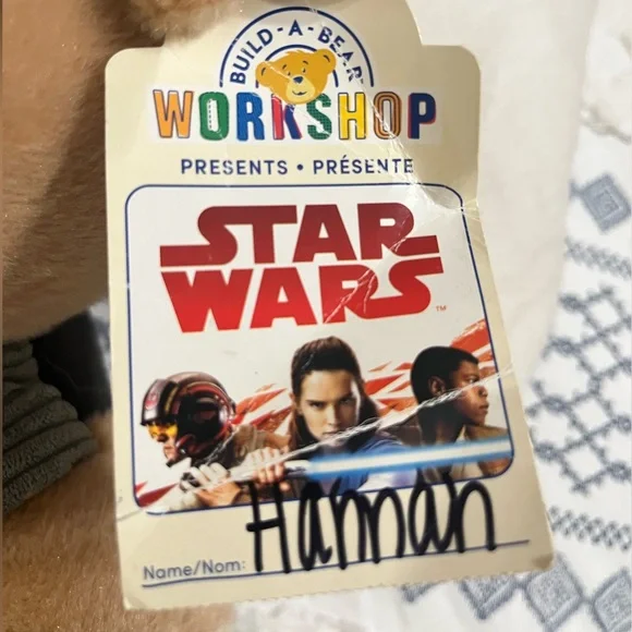 Build-A-Bear Workshop Star Wars Rey plush bear. - Picture 3 of 7
